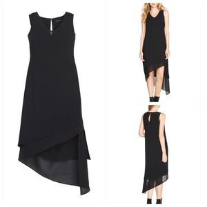 White House Black Market Layered Asymmetrical Dress